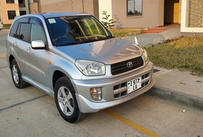 Toyota Rav4 5doors black Zanzibar